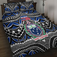 Samoa 685 Quilt Bed Set Samoan Coat Of Arms Simple Style LT14 - Polynesian Pride