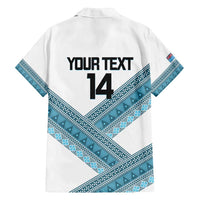 Custom Fiji Tapa Rugby 2025 Family Matching Off Shoulder Maxi Dress and Hawaiian Shirt Go Champions Fijiana