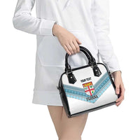 Custom Fiji Tapa Rugby 2025 Shoulder Handbag Go Champions Fijiana