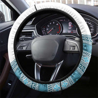 Fiji Tapa Rugby 2025 Steering Wheel Cover Go Champions Fijiana LT14 - Polynesian Pride
