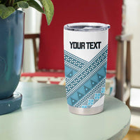 Custom Fiji Tapa Rugby 2025 Tumbler Cup Go Champions Fijiana