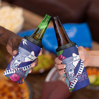 Biba Guam Liberation Day 4 in 1 Can Cooler Tumbler Tano y Chamoru Latte Stone Blue