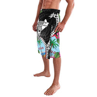 Biba Guam Liberation Day Lavalava Tano y Chamoru Latte Stone Black