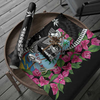 Biba Guam Liberation Day Wrapping Paper Tano y Chamoru Latte Stone Black - Polynesian Pride