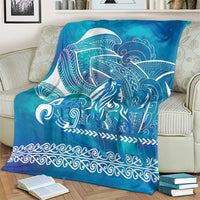 Kuri Dog Waka New Zealand Matariki Blanket Ocean Sharks Maori Tattoo