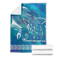 Kuri Dog Waka New Zealand Matariki Blanket Ocean Sharks Maori Tattoo