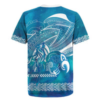 Kuri Dog Waka New Zealand Matariki Rugby Jersey Ocean Sharks Maori Tattoo