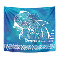 Kuri Dog Waka New Zealand Matariki Tapestry Ocean Sharks Maori Tattoo