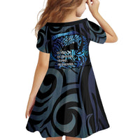 Tuna Eel New Zealand Matariki Family Matching Summer Maxi Dress and Hawaiian Shirt He Piko He Taniwha Maori Pattern