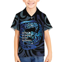 Tuna Eel New Zealand Matariki Hawaiian Shirt He Piko He Taniwha Maori Pattern