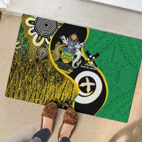Australian South Sea Islanders National Recognition Day Rubber Doormat Solomon Islands And Vanuatu Culture