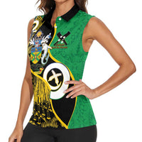 Australian South Sea Islanders National Recognition Day Women Sleeveless Polo Shirt Solomon Islands And Vanuatu Culture