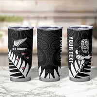 New Zealand Silver Fern Rugby Tumbler Cup All Black Go Champions Maori Pattern LT14