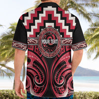 Aotearoa Ngai Te Rangi Personalised Hawaiian Shirt Maori Iwi Poutama Puhoro Tattoo LT14 - Polynesian Pride