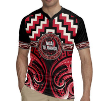 Aotearoa Ngai Te Rangi Personalised Rugby Jersey Maori Iwi Poutama Puhoro Tattoo LT14 - Polynesian Pride