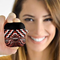 Aotearoa Tapuika AirPods Case Maori Iwi Poutama Puhoro Tattoo LT14 - Polynesian Pride