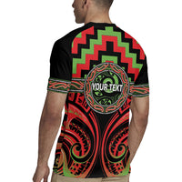 Aotearoa Ngati Maru Personalised Rugby Jersey Maori Iwi Poutama Puhoro Tattoo LT14 - Polynesian Pride