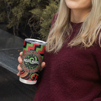 Aotearoa Ngati Maru Personalised Tumbler Cup Maori Iwi Poutama Puhoro Tattoo LT14 - Polynesian Pride