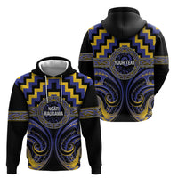 Aotearoa Ngati Raukawa Personalised Hoodie Maori Iwi Poutama Puhoro Tattoo LT14 - Polynesian Pride