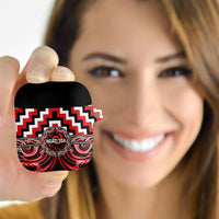Aotearoa Ngati Toa AirPods Case Maori Iwi Poutama Puhoro Tattoo LT14 - Polynesian Pride