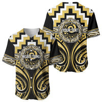 Aotearoa Ngati Tama Personalised Baseball Jersey Maori Iwi Poutama Puhoro Tattoo LT14 - Polynesian Pride