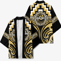 Aotearoa Ngati Tama Personalised Kimono Maori Iwi Poutama Puhoro Tattoo LT14 - Polynesian Pride