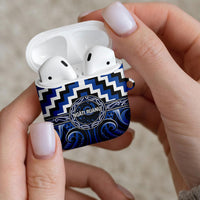 Aotearoa Ngati Ruanui AirPods Case Maori Iwi Poutama Puhoro Tattoo LT14 - Polynesian Pride