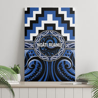 Aotearoa Ngati Ruanui Canvas Wall Art Maori Iwi Poutama Puhoro Tattoo LT14 - Polynesian Pride