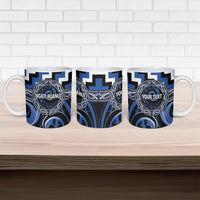 Aotearoa Ngati Ruanui Personalised Ceramic Mug Maori Iwi Poutama Puhoro Tattoo LT14 - Polynesian Pride