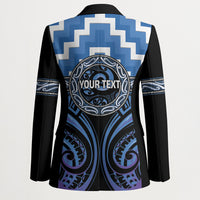 Aotearoa Ngaruahine Personalised Blazer Maori Iwi Poutama Puhoro Tattoo LT14 - Polynesian Pride