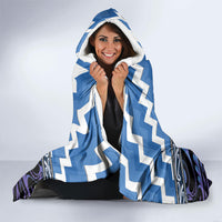 Aotearoa Ngaruahine Hooded Blanket Maori Iwi Poutama Puhoro Tattoo LT14 - Polynesian Pride