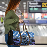 Aotearoa Ngaruahine Travel Bag Maori Iwi Poutama Puhoro Tattoo LT14 - Polynesian Pride