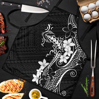 Black Hawaii Apron Hammerhead Shark Tattoo Curve Polynesian - Polynesian Pride