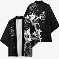 Black Hawaii Kimono Hammerhead Shark Tattoo Curve Polynesian - Polynesian Pride