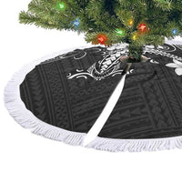 Black Hawaii Tree Skirt Hammerhead Shark Tattoo Curve Polynesian - Polynesian Pride