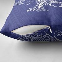 Blue Hawaii Pillow Cover Hammerhead Shark Tattoo Curve Polynesian LT14 - Polynesian Pride