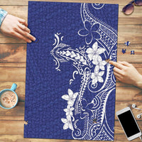 Blue Hawaii Puzzle Hammerhead Shark Tattoo Curve Polynesian - Polynesian Pride