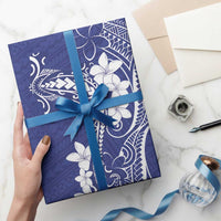 Blue Hawaii Wrapping Paper Hammerhead Shark Tattoo Curve Polynesian - Polynesian Pride