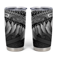 Poutama Korowai New Zealand Tumbler Cup Aotearoa Maori Tattoo - Polynesian Pride