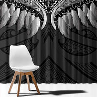 Poutama Korowai New Zealand Window Curtain Aotearoa Maori Tattoo - Polynesian Pride