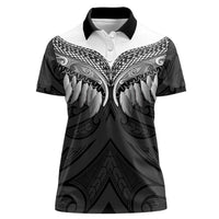 Poutama Korowai New Zealand Women Polo Shirt Aotearoa Maori Tattoo - Polynesian Pride