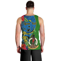 personalised-vanuatu-malampa-day-men-tank-top-coat-of-arms-mix-tropical-flowers