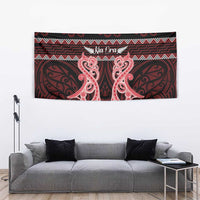 Kia Ora New Zealand Tapestry Maori Language Week Whero Taniko Motif - Polynesian Pride