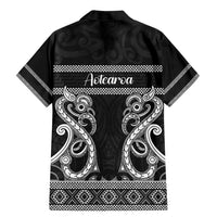 Kia Ora New Zealand Family Matching Mermaid Dress and Hawaiian Shirt Maori Language Week Pango Taniko Motif - Polynesian Pride