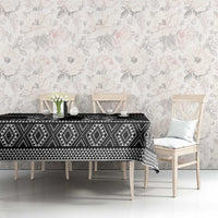 Kia Ora New Zealand Tablecloth Maori Language Week Pango Taniko Motif - Polynesian Pride