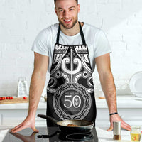 Kia Kaha Te Reo Maori New Zealand Apron 50th Anniversary Ake Ake Ake - Polynesian Pride