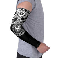 Kia Kaha Te Reo Maori New Zealand Arm Sleeves 50th Anniversary Ake Ake Ake - Polynesian Pride