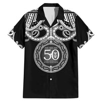 Kia Kaha Te Reo Maori New Zealand Family Matching Mermaid Dress and Hawaiian Shirt 50th Anniversary Ake Ake Ake - Polynesian Pride
