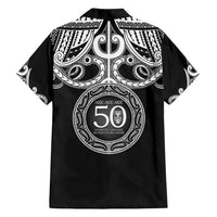 Kia Kaha Te Reo Maori New Zealand Family Matching Tank Maxi Dress and Hawaiian Shirt 50th Anniversary Ake Ake Ake - Polynesian Pride