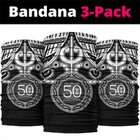 Kia Kaha Te Reo Maori New Zealand Neck Gaiter 50th Anniversary Ake Ake Ake - Polynesian Pride